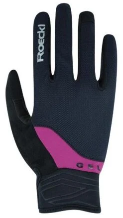 Roeckl Mori Langfinger MTB Fahrradhandschuh - Black/beryy