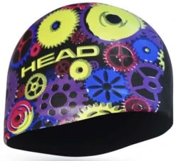 HEAD Cap Silicone Sketch Schwimmkappe - Black Gear