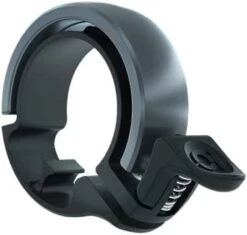 Knog Oi Classic Large Fahrradklingel, 23.8-31.8 Mm - Black Grey