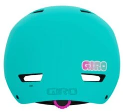 Giro Dime FS Kinder-Skatehelm - Matte Screaming Teal -Helm Geschäft 200184025 giro dime fs youth matte screaming teal back