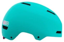 Giro Dime FS Kinder-Skatehelm - Matte Screaming Teal -Helm Geschäft 200184025 giro dime fs youth matte screaming teal right