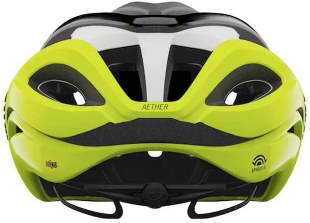 Giro AETHER Spherical Mips Rennradhelm - Mat Black Fade/highlight Yellow 6 Giro AETHER Spherical Mips Rennradhelm - Mat Black Fade/highlight Yellow – Bild 4