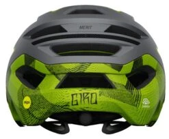 Giro Merit Spherical MIPS MTB Helm - Matte Met Black/ano Lime 9 Giro Merit Spherical MIPS MTB Helm - Matte Met Black/ano Lime -Helm Geschäft 200261011 giro merit spherical matte metallic black ano lime back