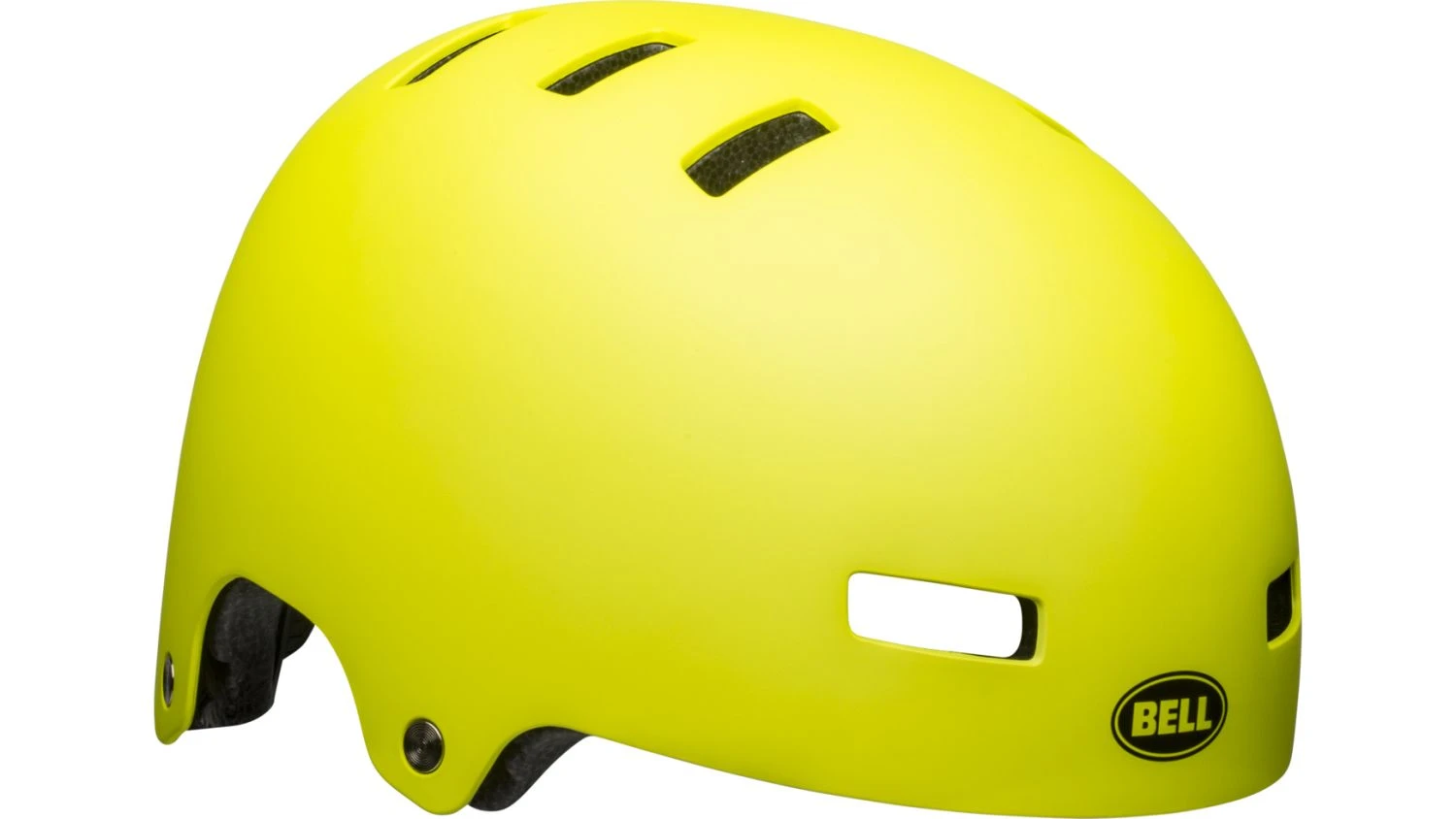 Bell Local Skaterhelm & Fahrradhelm-matte Hi-viz 4 Bell Local Skaterhelm & Fahrradhelm-matte Hi-viz – Bild 2