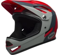 Bell Sanction BMX Downhill-Helm - Presences Mat Crim/slate/dark Grey -Helm Geschäft 210203009 Bell SANCTION presences matte crims 4