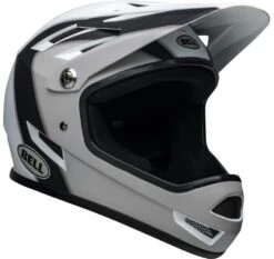 Bell Sanction BMX Downhill-Helm - Matte Black/white Presence 9 Bell Sanction BMX Downhill-Helm - Matte Black/white Presence -Helm Geschäft 210203025 bell sanction presence matte black white front right