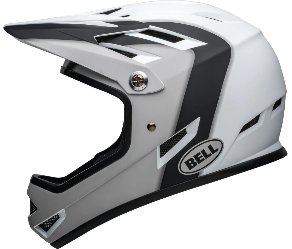 Bell Sanction BMX Downhill-Helm - Matte Black/white Presence 3 Bell Sanction BMX Downhill-Helm - Matte Black/white Presence
