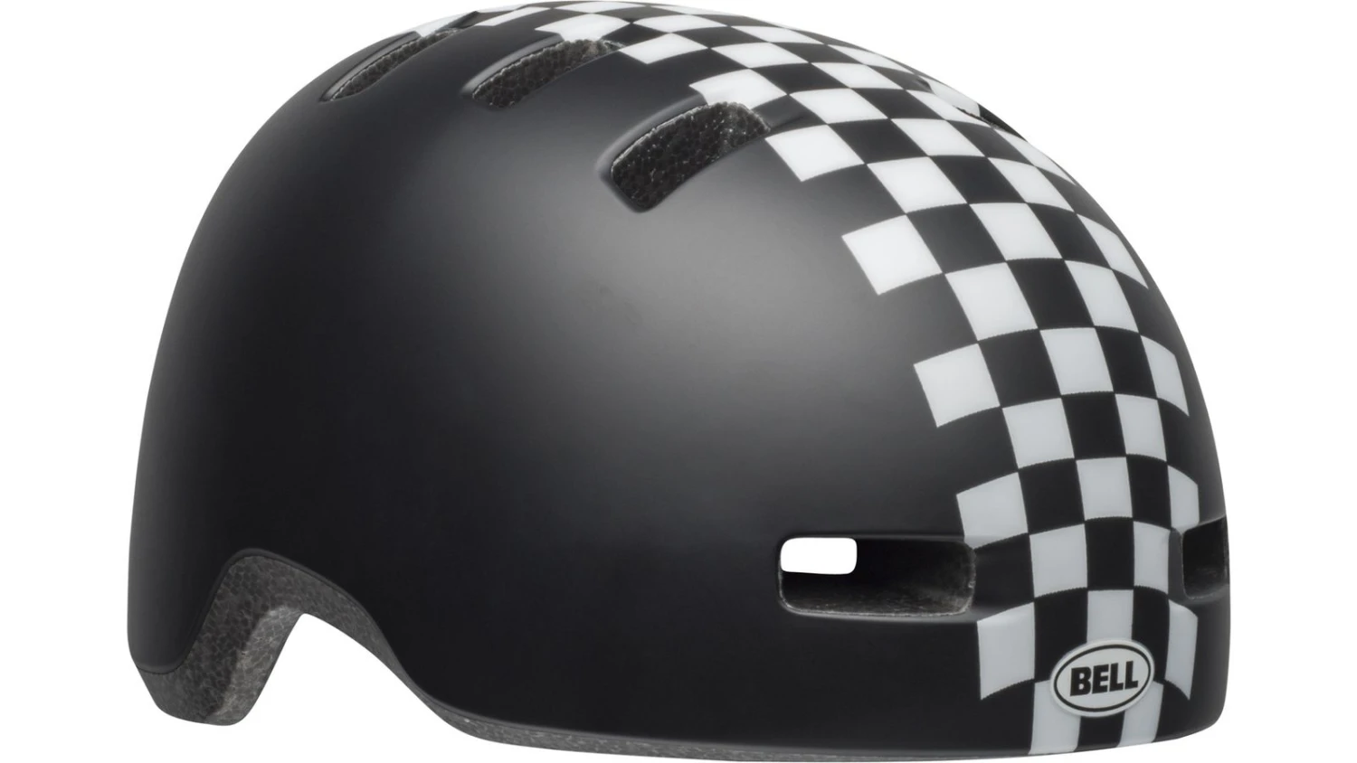 Bell Lil Ripper Kinder Fahrradhelm - Mat Black/white Checker 5 Bell Lil Ripper Kinder Fahrradhelm - Mat Black/white Checker – Bild 3