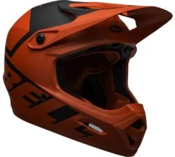 Bell Transfer BMX Downhill-Helm - Mat Red-black -Helm Geschäft 210217017 bell transfer full face helmet slice matte red black front right