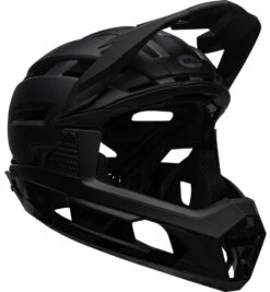 Bell Super Air R Spherical MIPS Downhill/BMX Race Helm- Mat/gloss Black -Helm Geschäft 210218001 bell super air r flex mips mountain helmet matte gloss black front right