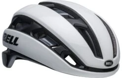 Bell XR Spherical Mips Rennradhelm - Mat/gloss White/black -Helm Geschäft 210239013 bell xr spherical matte gloss white black front right