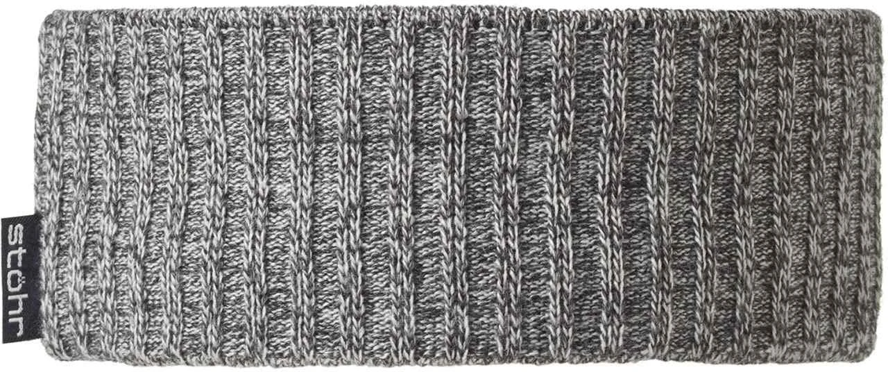 Stöhr Stirnband/Kopfband "Smal" - Grau/Weiß 3 Stöhr Stirnband/Kopfband "Smal" - Grau/Weiß