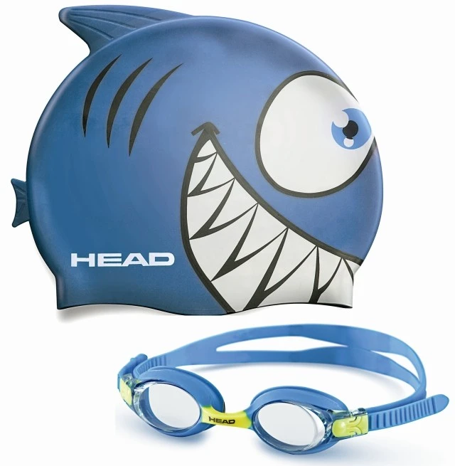 HEAD METEOR Schwimmbrille & Kappe Set - BL BL (Blue Blue) 3 HEAD METEOR Schwimmbrille & Kappe Set - BL BL (Blue Blue)