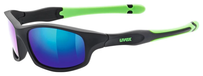 Uvex Sportstyle 507 Kinder-Sonnenbrille - Black Mat Green 3 Uvex Sportstyle 507 Kinder-Sonnenbrille - Black Mat Green
