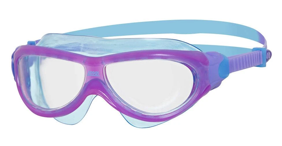 ZOGGS Phantom Junior Mask Schwimmbrille - Pink Blue / Clear 3 ZOGGS Phantom Junior Mask Schwimmbrille - Pink Blue / Clear