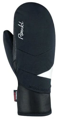 Roeckl Cariboo Mitten Damen Ski- Und Winterhandschuh - Black/white