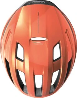 ABUS Powerdom Mips Rennradhelm - Orange Goldfish Gloss -Helm Geschäft 91962 POWERDOME MIPS GOLDFISH TOP CMYK