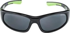Alpina Flexxy Junior Kindersonnenbrille - Black-green Gloss -Helm Geschäft A8467431 F1