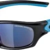 Alpina Flexxy Teen Kindersonnenbrille - Black-cyan Gloss