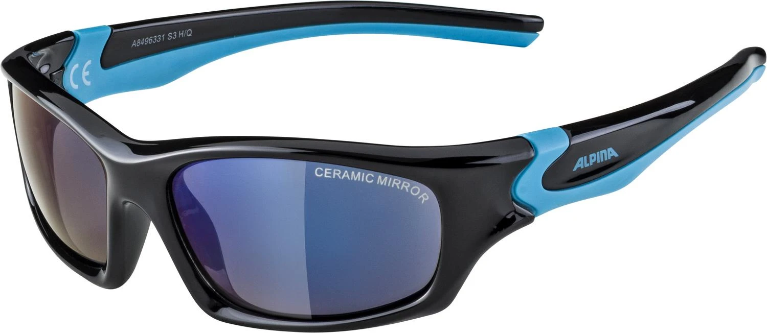 Alpina Flexxy Teen Kindersonnenbrille - Black-cyan Gloss 3 Alpina Flexxy Teen Kindersonnenbrille - Black-cyan Gloss