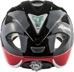 Alpina Ximo Flash Kinder Fahrradhelm - Black Red White Star -Helm Geschäft A9710 X 30 R1