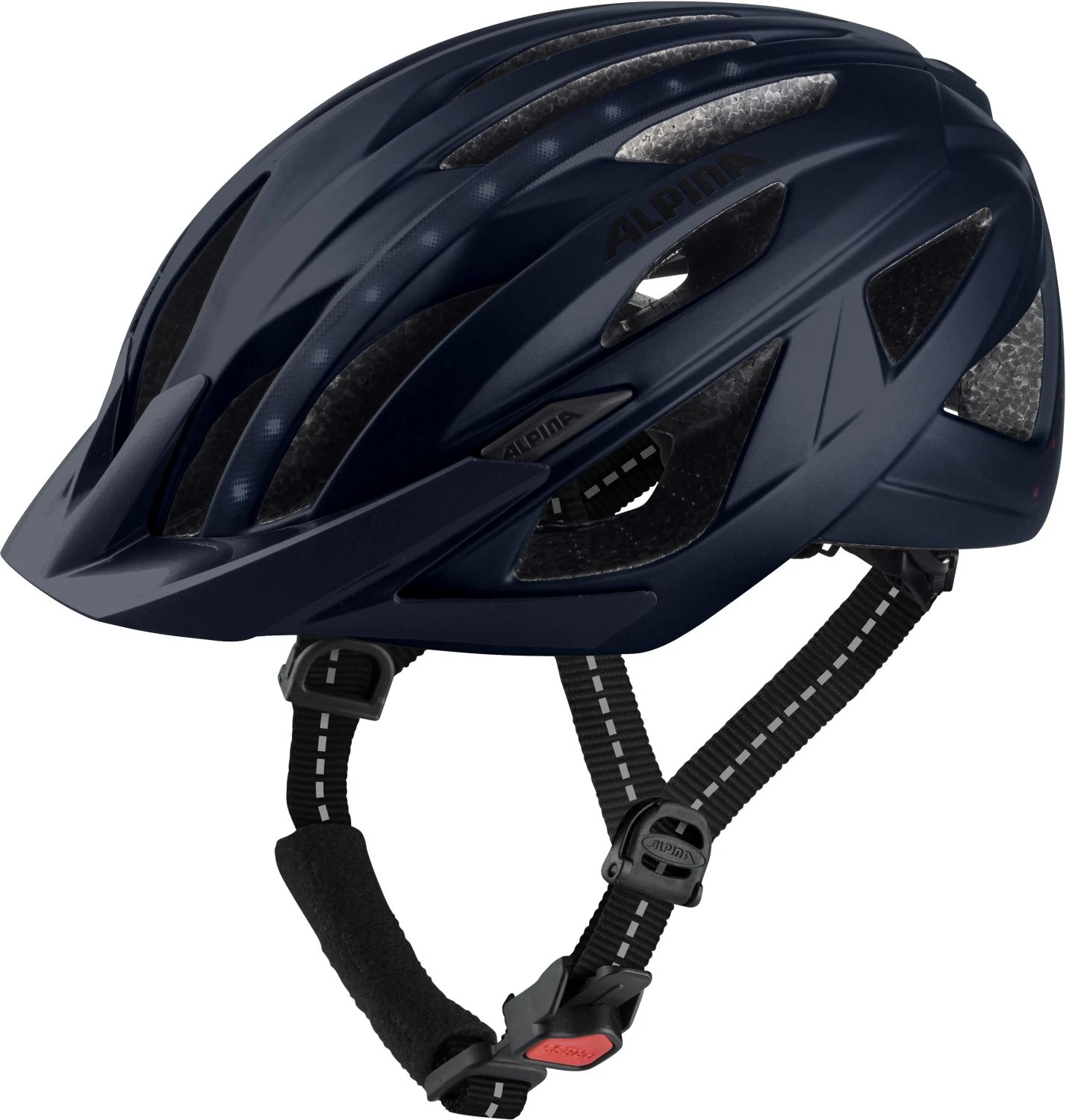 Alpina Haga LED Fahrradhelm - Indigo Mat 3 Alpina Haga LED Fahrradhelm - Indigo Mat