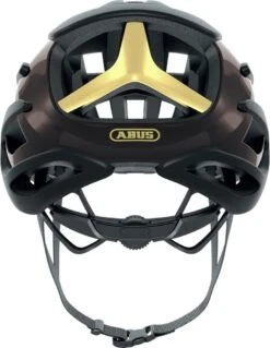 ABUS AirBreaker Rennradhelm - Black Gold -Helm Geschäft Abus Airbreaker Rennradhelm cycling helmet black gold 3