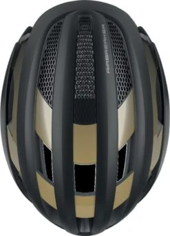 ABUS AirBreaker Rennradhelm - Black Gold -Helm Geschäft Abus Airbreaker Rennradhelm cycling helmet black gold 4