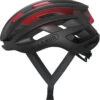 ABUS AirBreaker Rennradhelm - Black Red -Helm Geschäft Abus Airbreaker Rennradhelm cycling helmet black red 1