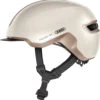 ABUS HUD-Y City- Fahrradhelm - Champagne Gold 1 ABUS HUD-Y City- Fahrradhelm - Champagne Gold -Helm Geschäft Abus Hud y city stadt fahrradhelm ebike helm champagne gold 1