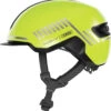 ABUS HUD-Y City- Fahrradhelm - Signal Yellow -Helm Geschäft Abus Hud y city stadt fahrradhelm ebike helm signal yellow 1