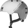 ABUS Skurb ACE Fahrradhelm Skatehelm-silver White 2 ABUS Skurb ACE Fahrradhelm Skatehelm-silver White -Helm Geschäft Abus Skurb Fahrradhelm Skaterhelm silver white 1