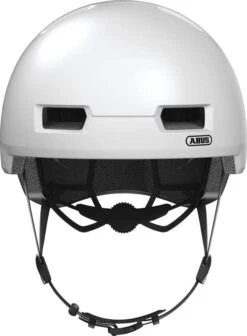 ABUS Skurb ACE Fahrradhelm Skatehelm-silver White -Helm Geschäft Abus Skurb Fahrradhelm Skaterhelm silver white 4