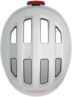 ABUS Smiley 3.0 ACE LED Kinder-Fahrradhelm - White Shiny -Helm Geschäft Abus Smiley 3 0 Ace kinder fahrradhelm shiny white 4