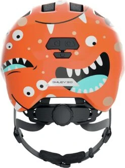 ABUS Smiley 3.0 Kinder-Fahrradhelm - Orange Monster 8 ABUS Smiley 3.0 Kinder-Fahrradhelm - Orange Monster -Helm Geschäft Abus Smiley 3 0 kinder fahrradhelm orange monster 3