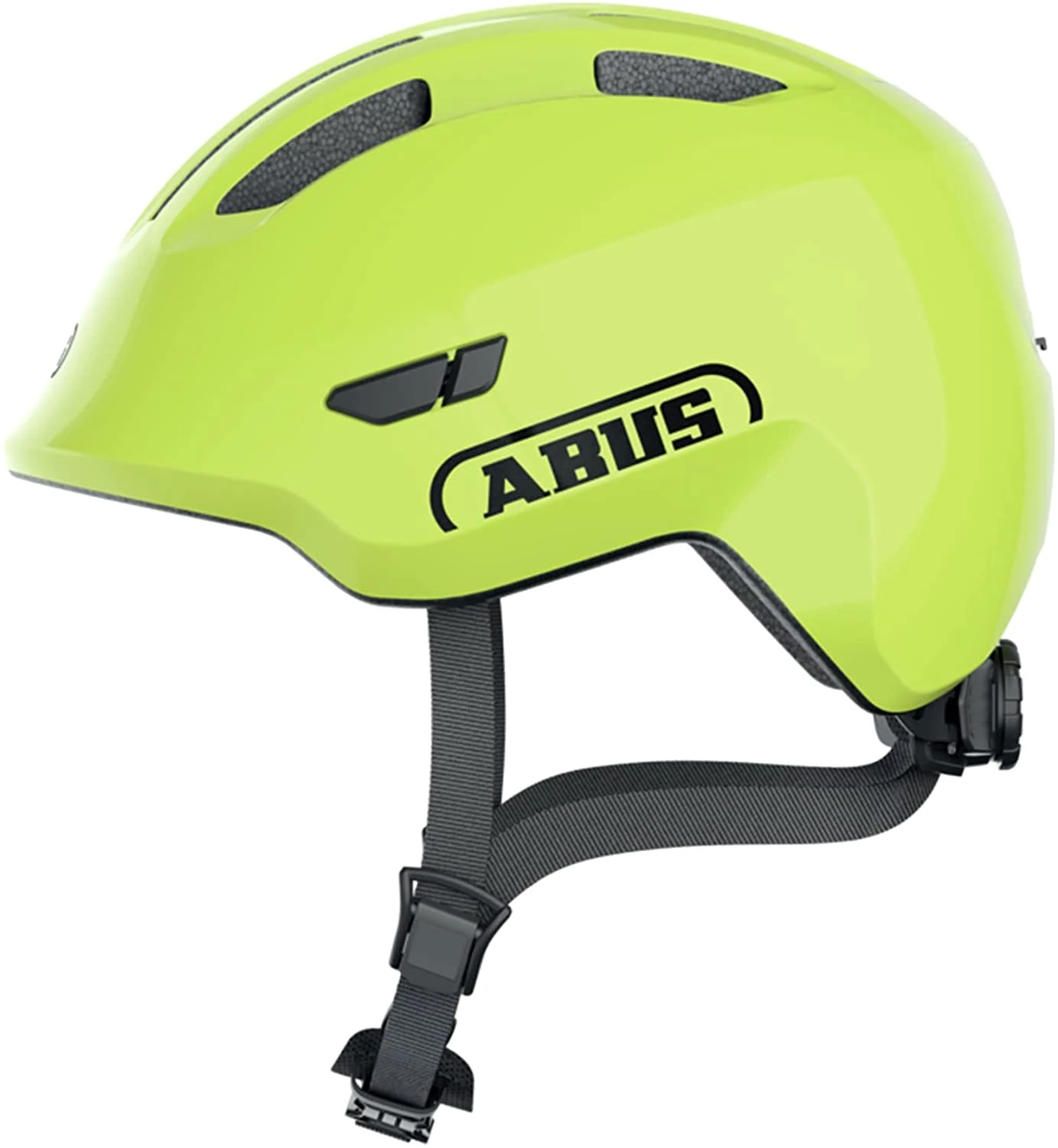 ABUS Smiley 3.0 Kinder-Fahrradhelm - Shiny Yellow 2 ABUS Smiley 3.0 Kinder-Fahrradhelm - Shiny Yellow