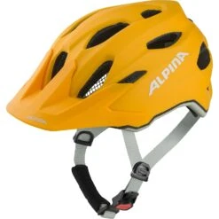 Alpina Carapax Jr. Fahrradhelm - Burned-yellow-matt