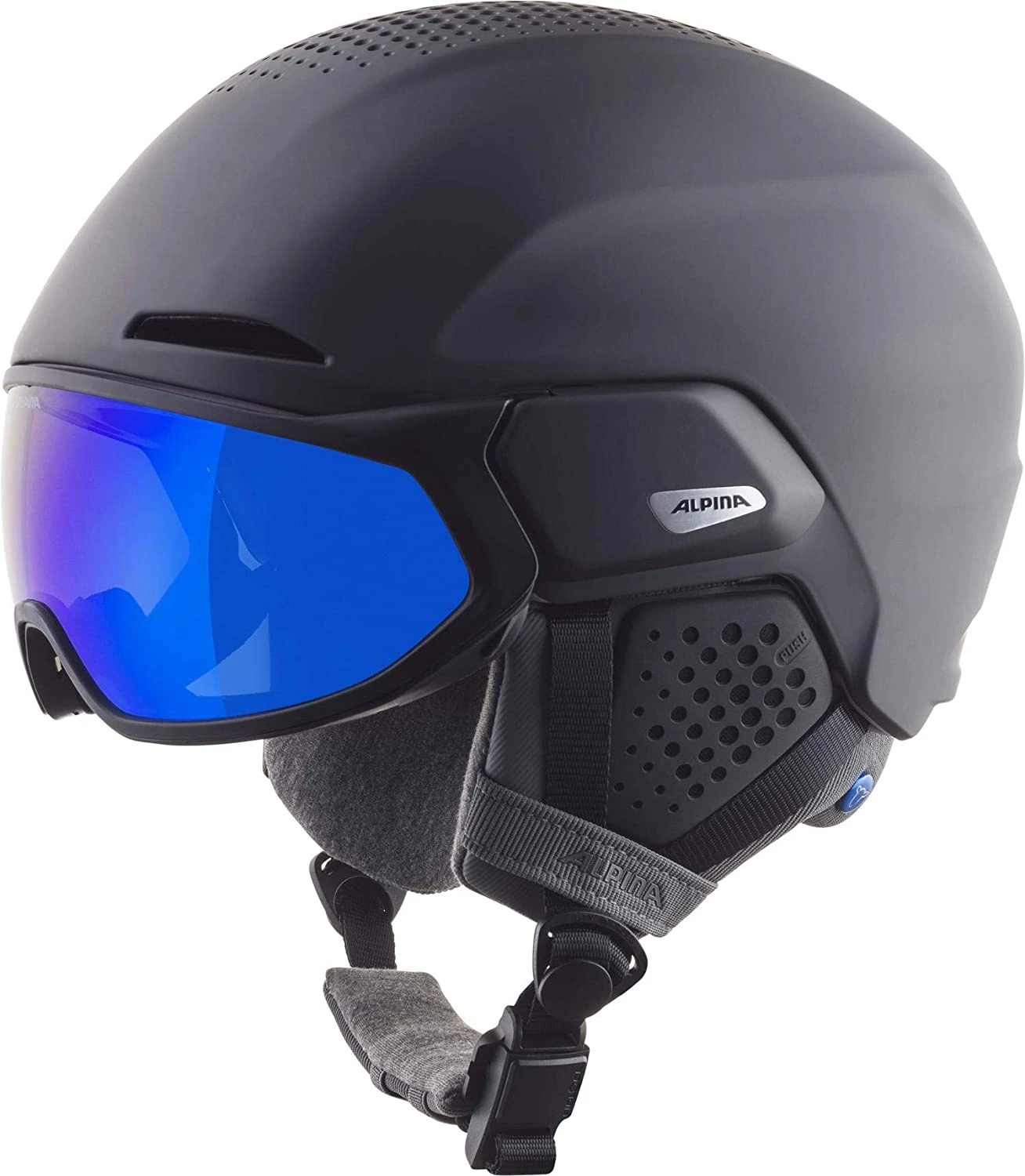 Alpina ALTO Q-LITE Visier Skihelm - Charcoal Rose Mat 3 Alpina ALTO Q-LITE Visier Skihelm - Charcoal Rose Mat