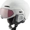 Alpina ORO QV MIPS Visier-Skihelm - White Mat 1 Alpina ORO QV MIPS Visier-Skihelm - White Mat -Helm Geschäft Alpina Alto QV Skihelm varioflex quattroflex white mat 1