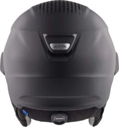 Alpina ALTO V Visier Skihelm - Black Mat -Helm Geschäft Alpina Alto V Visier Skihelm selbsttoenendes Visier photochromatic variomatik black mat 4