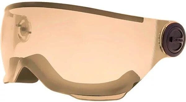 Ersatz-Visor Für Alpina Zupo Visor Visier-Kinderskihelm - Orange Silver 3 Ersatz-Visor Für Alpina Zupo Visor Visier-Kinderskihelm - Orange Silver