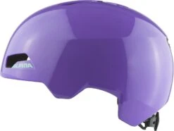 Alpina Hackney Skatehelm-Fahrradhelm - Purple Gloss -Helm Geschäft Alpina Hackney Kinder fahrradhelm skaterhelm bmx helm purple gloss 3