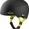 Alpina Hackney Skatehelm-Fahrradhelm - Black-neon Yellow Matt 1 Alpina Hackney Skatehelm-Fahrradhelm - Black-neon Yellow Matt -Helm Geschäft Alpina Hackney Kinderfahrradhelm black neon yellow mat 1