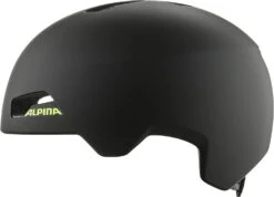 Alpina Hackney Skatehelm-Fahrradhelm - Black-neon Yellow Matt -Helm Geschäft Alpina Hackney Kinderfahrradhelm black neon yellow mat 3