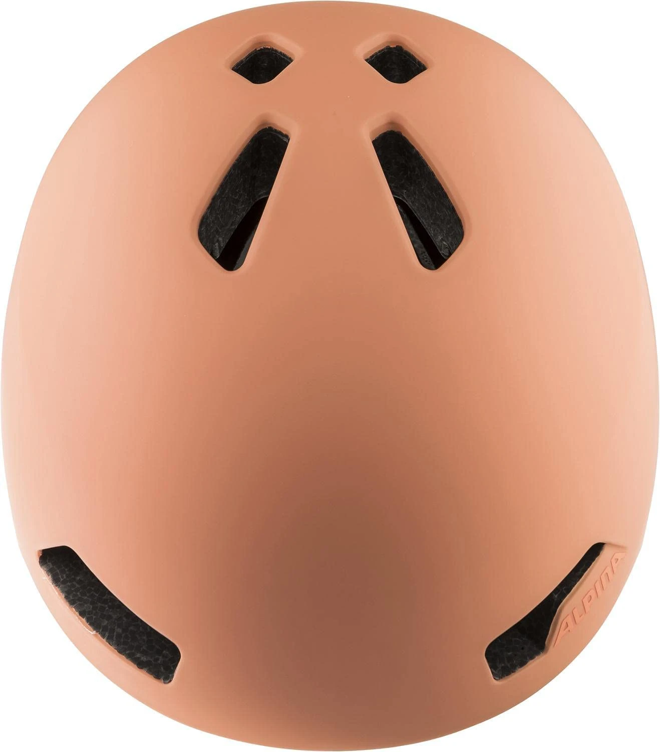 Alpina Hackney Skatehelm-Fahrradhelm - Peach Mat 4 Alpina Hackney Skatehelm-Fahrradhelm - Peach Mat – Bild 2