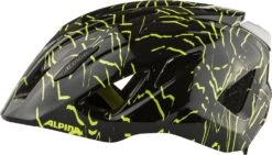 Alpina Pico Kinder Fahrradhelm - Black-neon-yellow-gloss (glänzend) -Helm Geschäft Alpina Pico Kinder Fahrradhelm black neon yellow gloss 3