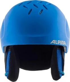 Alpina Pizi Kinderskihelm - Blue Mat 7 Alpina Pizi Kinderskihelm - Blue Mat -Helm Geschäft Alpina Pizi KInder Skihelm blue mat 2