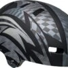 Bell Local Skaterhelm & Fahrradhelm-matte Black Grey Psycho -Helm Geschäft Bell Local Skat Helm Fahrradhelm Skater black grey psycho 1