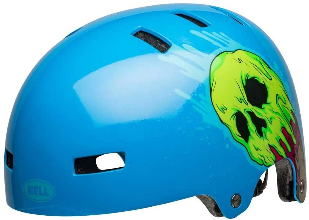 Bell Local Skaterhelm & Fahrradhelm-gloss Blue Ice Scream 3 Bell Local Skaterhelm & Fahrradhelm-gloss Blue Ice Scream
