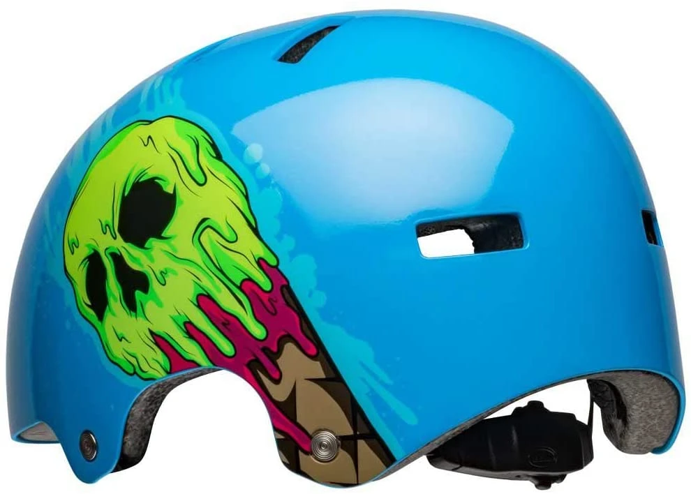 Bell Local Skaterhelm & Fahrradhelm-gloss Blue Ice Scream 5 Bell Local Skaterhelm & Fahrradhelm-gloss Blue Ice Scream – Bild 3